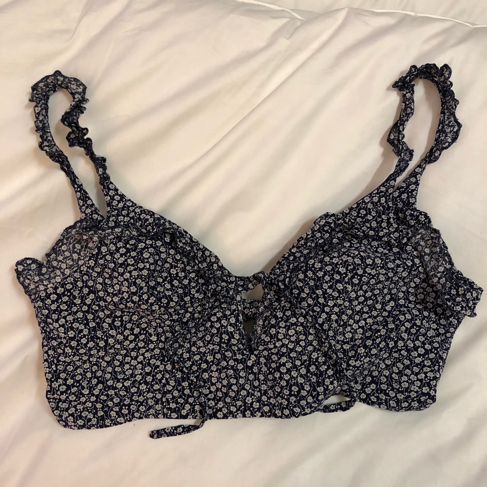 Showpo ruffle crop top